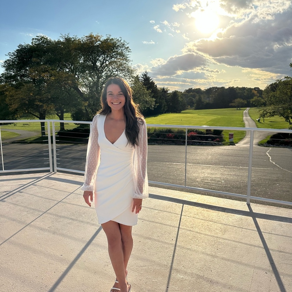 Lulus - gorgeous white dress